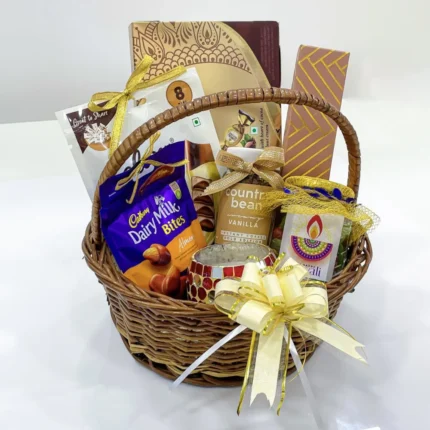 Basket Of Joy With Premium Imported Chocolates