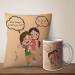 Birthday Cushion and Mug