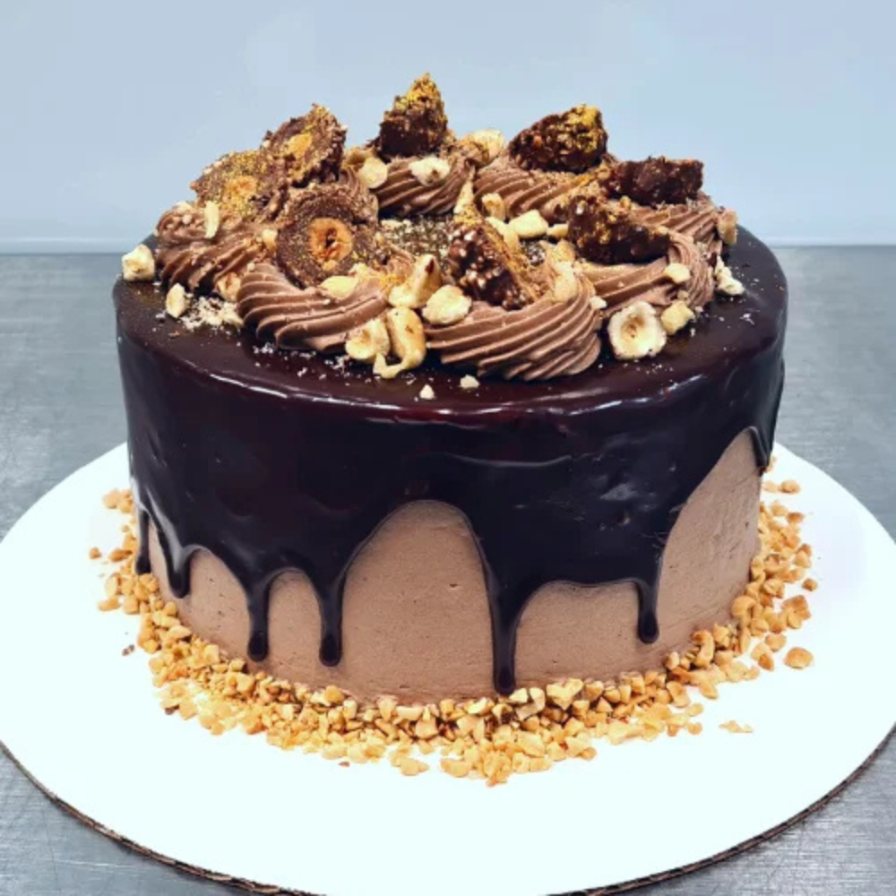 Ferrero Rocher Cake By Layers 1 Ferrero Rocher Cake By Layers