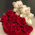 Cake With Teddy and Bouqet | 3 In 1 Deal